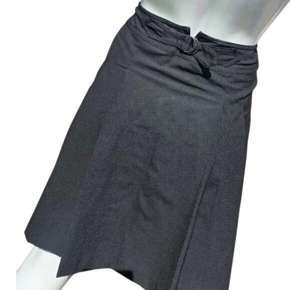 CYNTHIA STEFFEE Black Pleated Skirt sz 4 - Picture 4 of 8